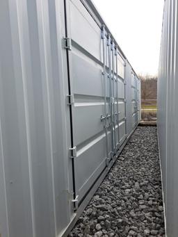 40' High Cube Container w/ 2 side doors