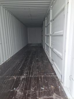40' High Cube Container w/ 2 side doors