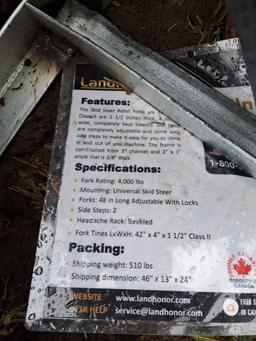 Land Honor skid steer Rotating Grapple