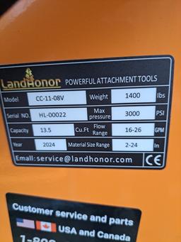 Land Honor Concrete Crusher attachment