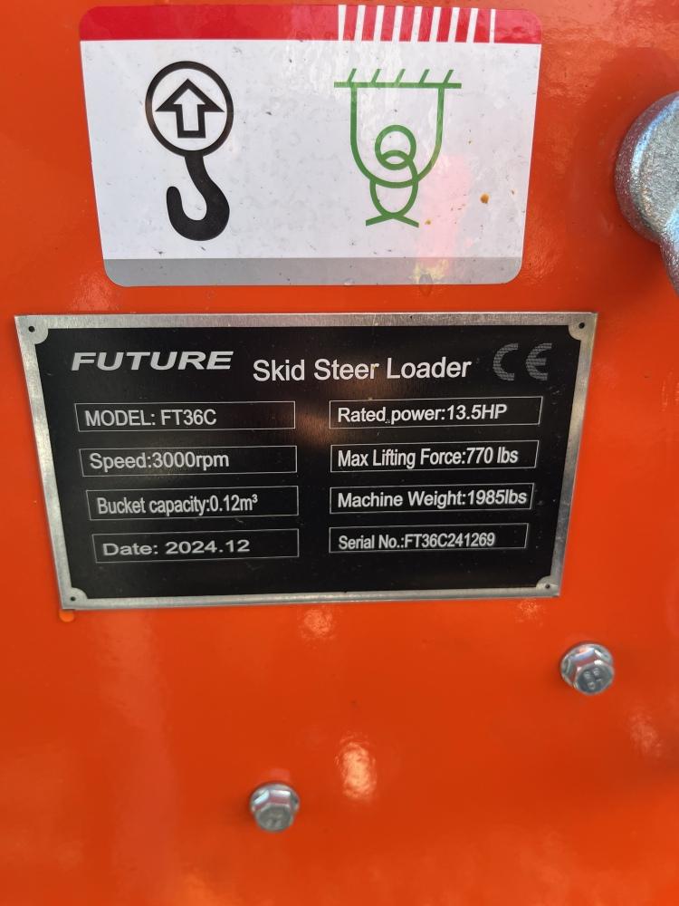 Future FT36C Mini Skid Loader