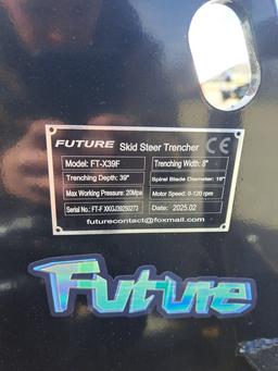 Future FT-X380 Mini Skid Loader Trencher