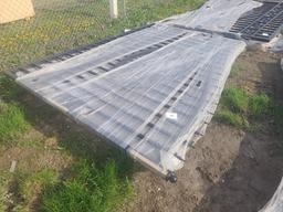 Greatbear 20' Bi-Parting Driveway Gates w/ Deer Scene