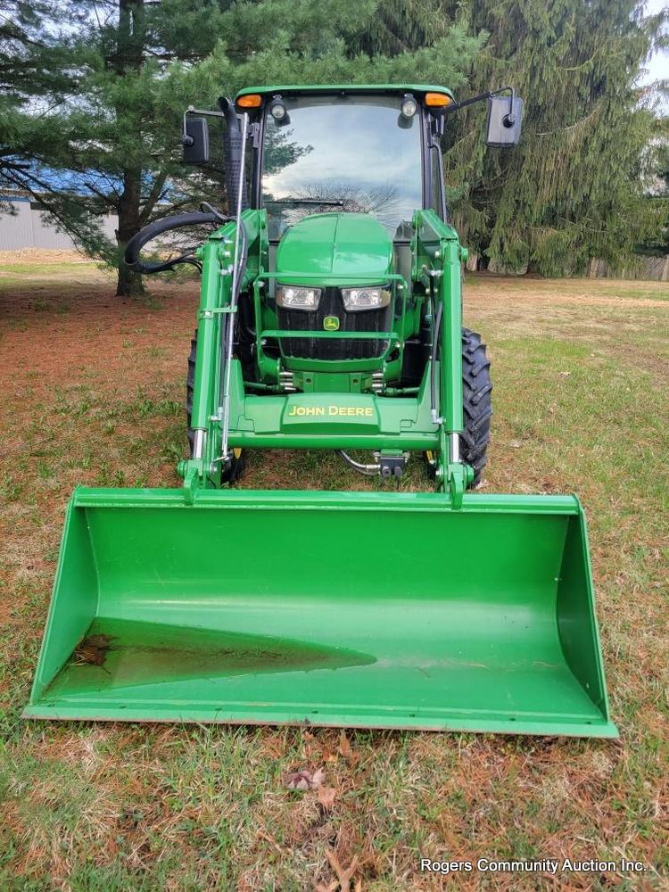 John Deere 5065E Diesel Tractor w/ Full Cab