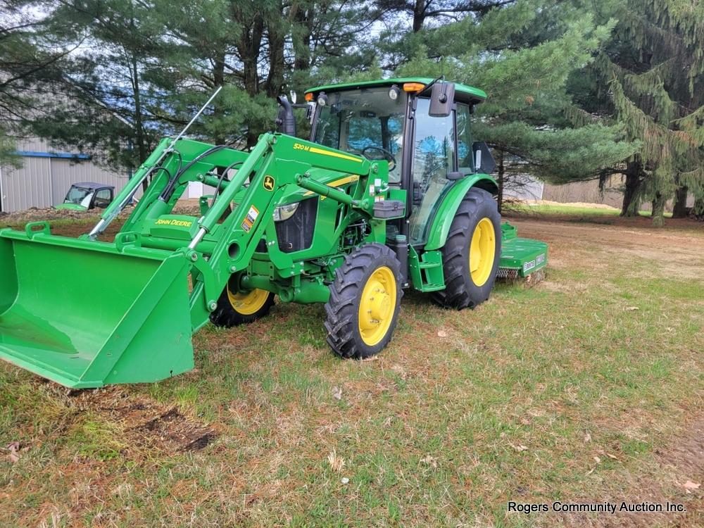 John Deere 5065E Diesel Tractor w/ Full Cab