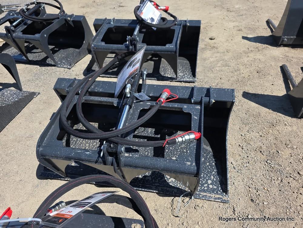 Wolverine 44" Mini Skid Loader Grapple Bucket