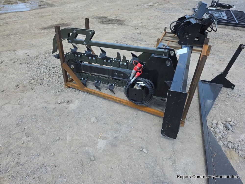 Future Slid Loader Trencher