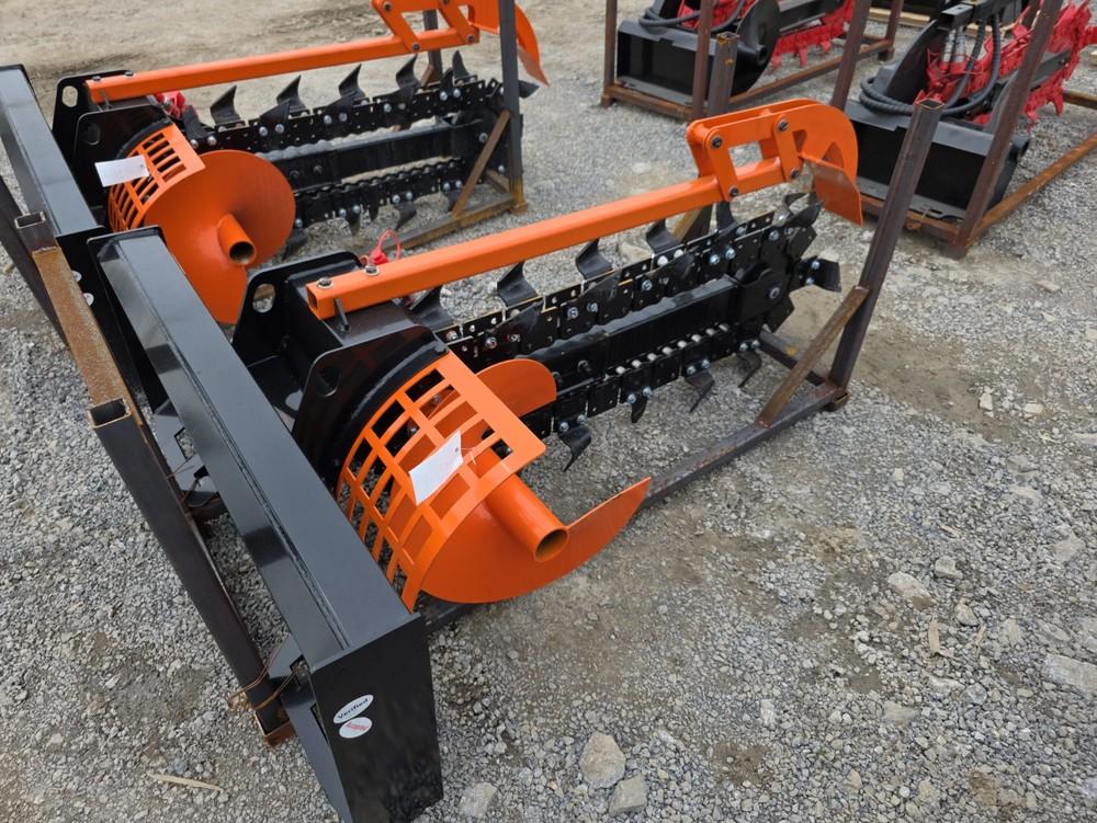 Giyi Skid Loader Trencher