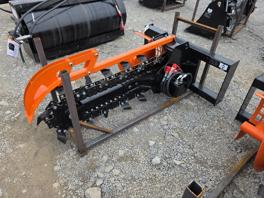 Giyi Skid Loader Trencher