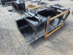 Future 72" Skid Loader Grapple Bucket