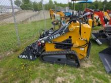 Infront YF380 Mini Skid Loader w/ 4 in 1 Bucket