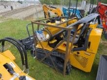 Infront YF480 Seated Mini Skid Loader w/ 4 in 1 Bucket & Canopy
