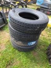 4 Montreal Radial S/T ST225/75R15 Trailer Tires - New