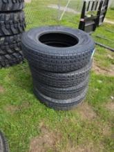 4 Montreal Radial S/T ST205/75R15 Trailer Tires - New