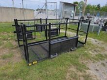 Man Lift Basket for Skid Loader or Forklift - 1200 lbs Capactiy