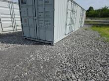 40' High Cube Container w/ 2 side doors