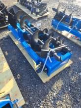Future Skid Steer Auger Attachment w/ 3 Bits