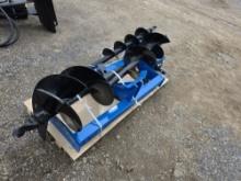 Future Skid Loader Auger w/ 3 Bits