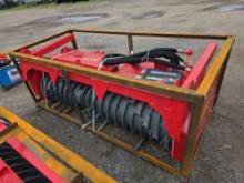 Raytree RMBD72 72" Skid Loader Drum Mulcher