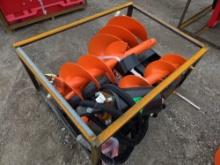 Raytree RMA42 Skid Loader Auger w/ 3 Bits