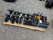 Vicsec 8pc Mini Excavator Attachments
