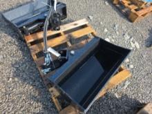 Vicsec Mini Excavator 24" Tilting Bucket