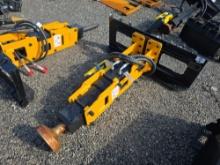 Giyi  Skid Loader Post Pounder