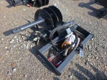 Wolverine Skid Loader Auger w/ 12" & 18" Bits
