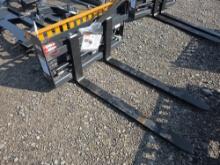 Wolverine Skid Loader Hyd. Adjustable Forks