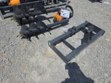 Wolverine Skid Loader Auger w/ 12" & 18" Bits