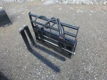 Future Mini Skid Loader Hyd. Adjustable Forks