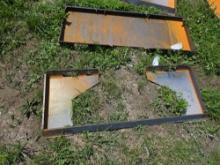 Wolverine Make Up Plate - 3/8" Thick w/ Cut Out