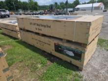 KJ 42FT x 30FT Metal Storage Shed