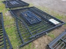 KJ 7FT(H)x 20FT(L) Metal Farm Driveway  Gate