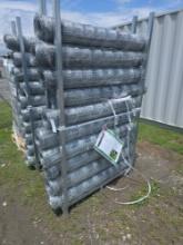10 - 100' x 4' Rolls Hot Dipped Woven Wire Fence