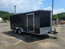 2012 Xtra Tuff 18' Tandem Axle Cargo Trailer