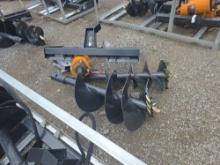 Wolverine Skid Loader Auger w/ 12" & 18" Bits