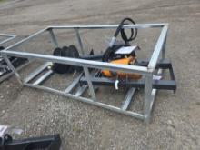 Wolverine Skid Loader Auger w/ 12" & 18" Bits