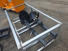 Wolverine Skid Loader Auger (No Gear Box) w/ 12" & 18" Bits
