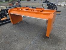 Wolverine Skid Loader 84" Snow Pusher