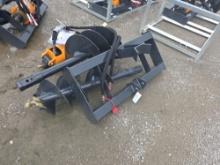 Wolverine Skid Loader Auger w/ 12" & 18" Bits