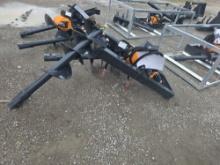 Wolverine Skid Loader Auger w/ 12" & 18" Bits