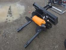 Wolverine Skid Loader Auger w/ 12" & 18" Bits