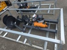 Wolverine Skid Loader Auger w/ 12" & 18" Bits