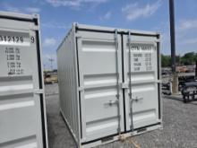 10' Portable Office / Storage Container w/ Man Door & Window