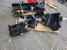 Future 8pc Mini Excavator Attachment Set
