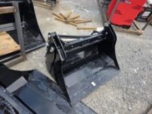 Future 39" Mini Skid Loader 4 in 1 Bucket