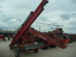 White 1210 pull type corn sheller, rear dragline, recently used