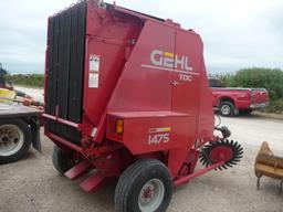 Gehl 1475 round baler