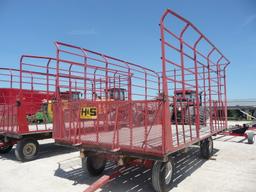 H&S bale throw wagon
